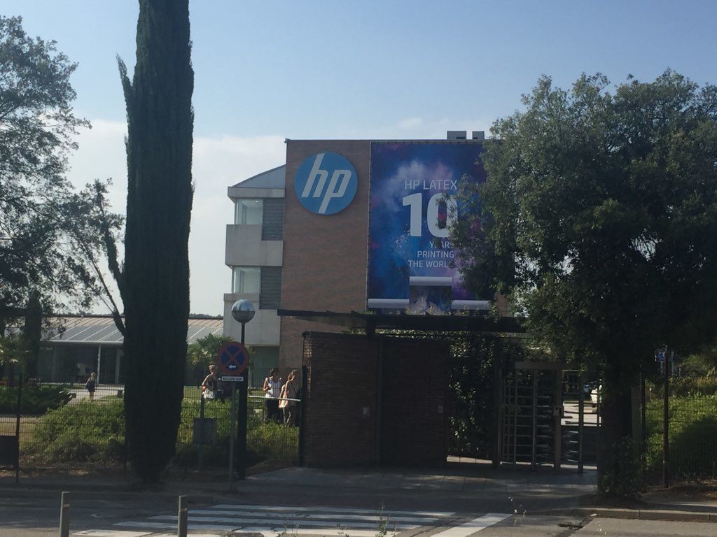 Façade d'HP Barcelone