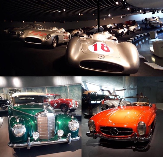 Photos de voitures du Musée Mercedes-Benz.