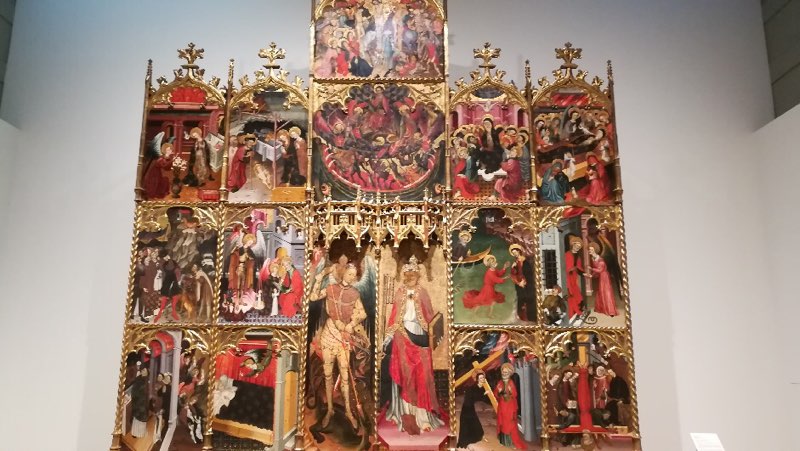 Tableau du Musée d'Art de Catalogne