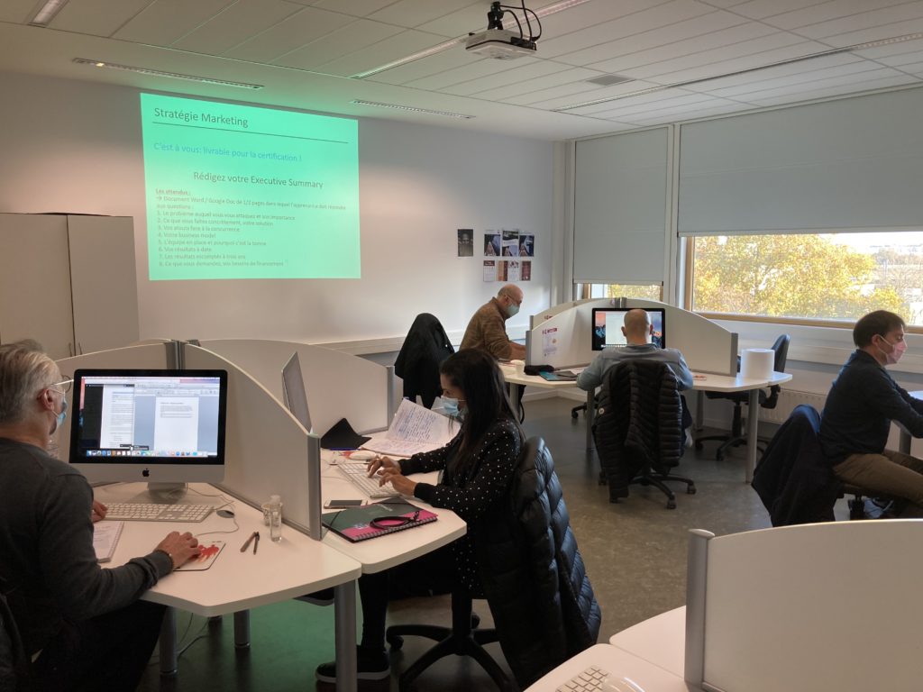Photo de la formation WordPress, refonte et la création de site web - Novembre 2020.
