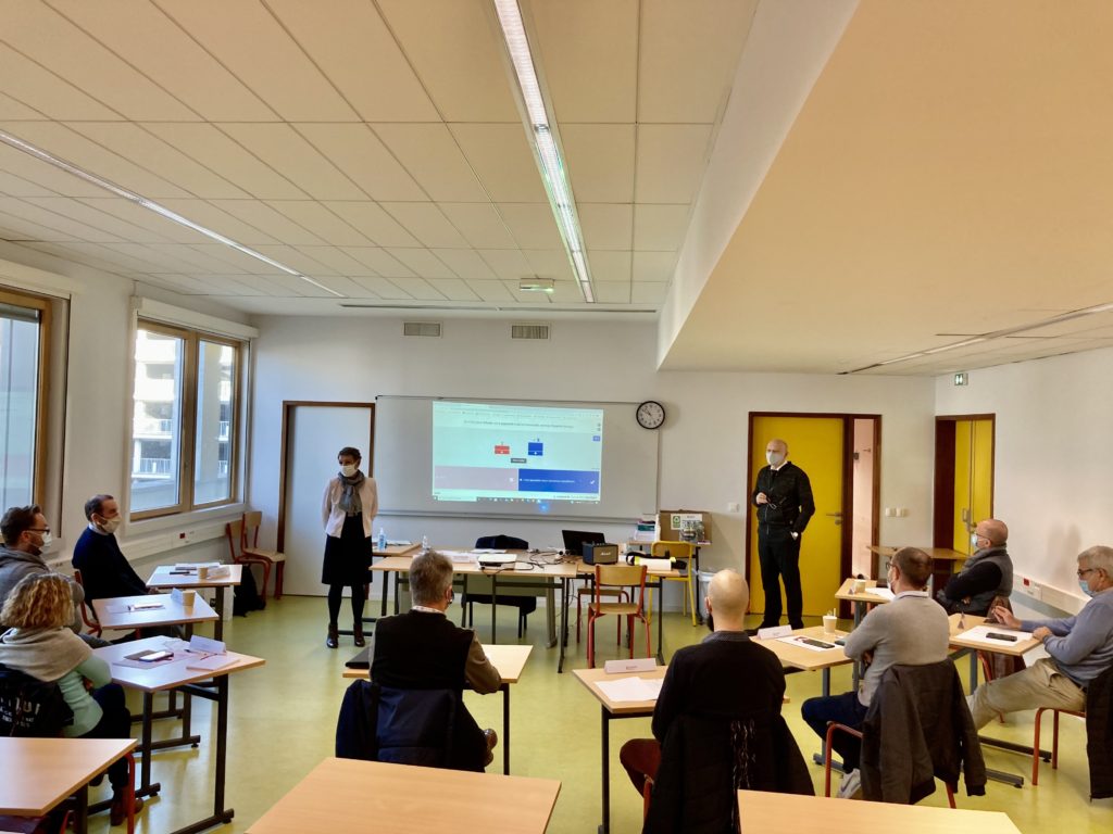 Photo de la 1re journée de formation des tuteurs 2020/2021